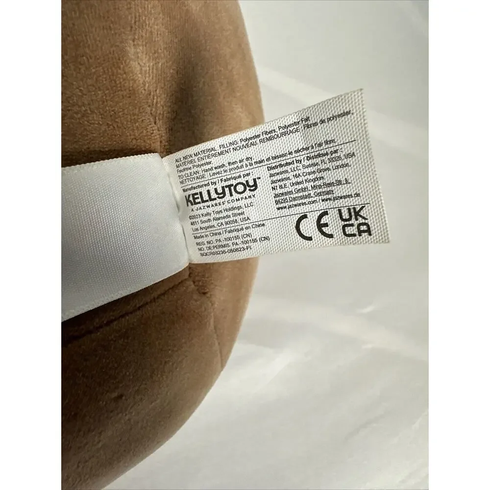 Wilbur the Orange Wooly Mammoth Squishmallows 12